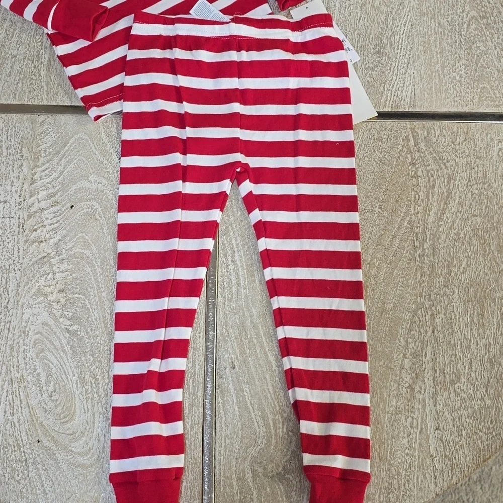 Carters Just For You Toddler Christmas Black Santa Pajamas Size 3T